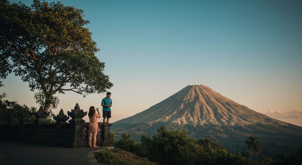 bali to yogyakarta how to get there — Photorealistic editorial travel photograph relevant to: An independent planning gu
