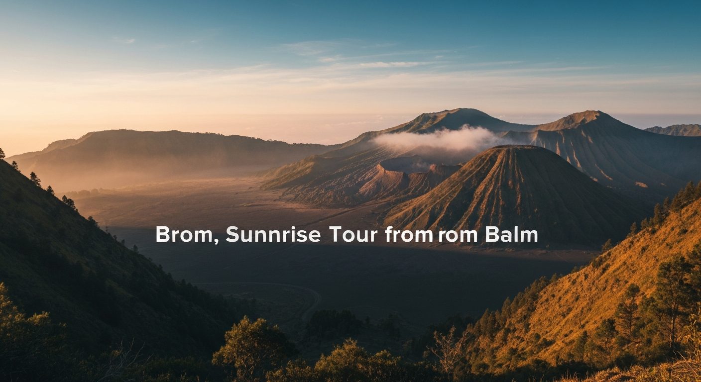 Bromo Sunrise Tour from Bali | Jeep Sunrise & Bali Pickup