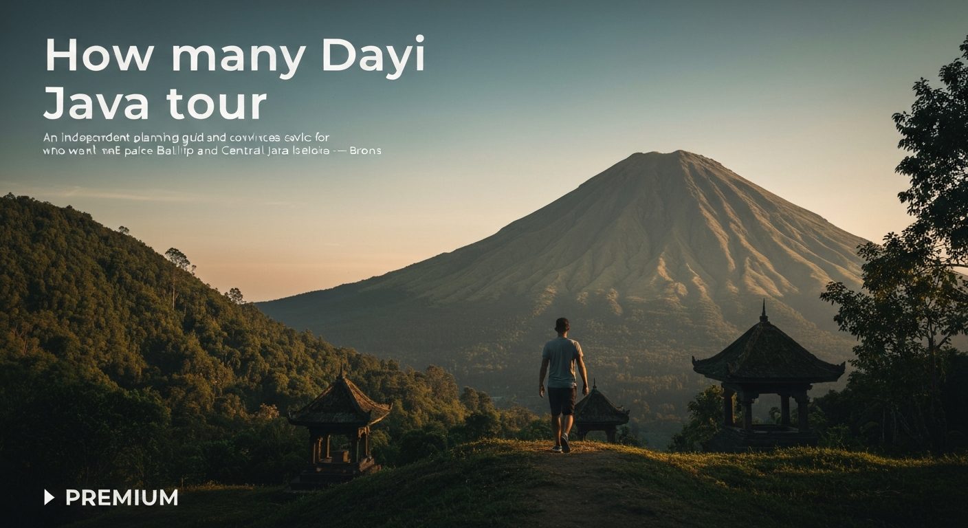 How Many Days Do You Need for a Bali & Java Tour?