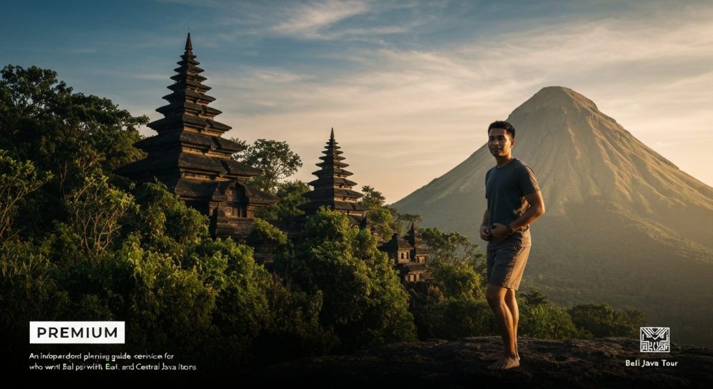 bali java tour booking process — Photorealistic editorial travel photograph relevant to: An independent planning guide a